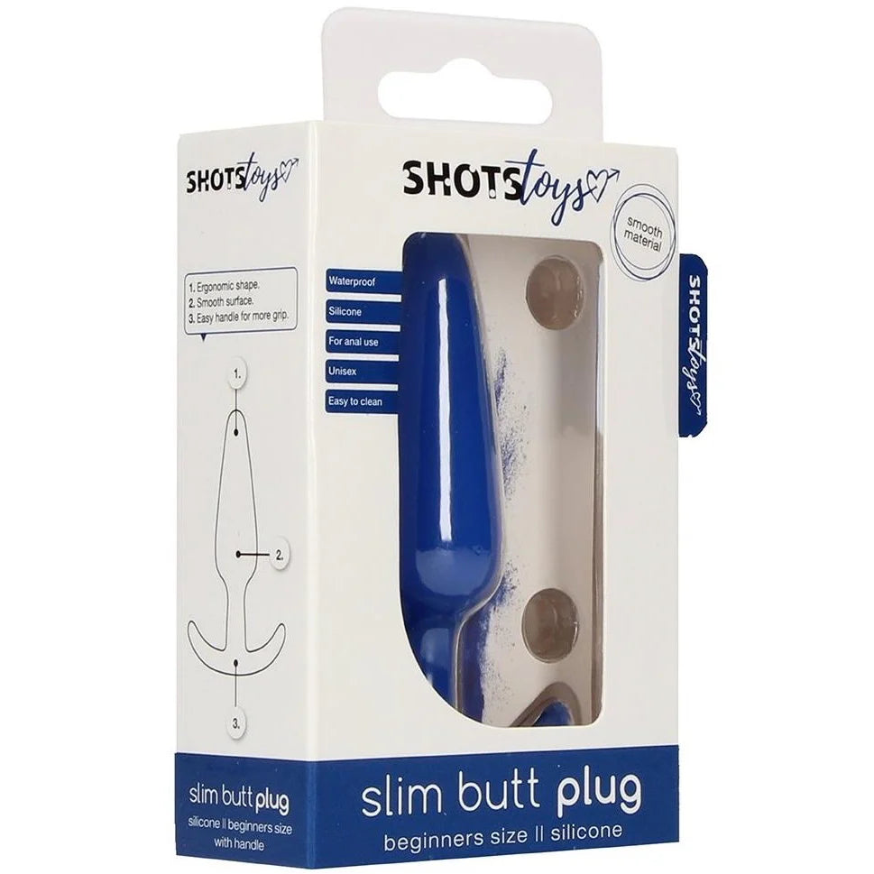 Beginners Slim Butt Plug - Blue