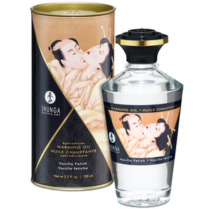 SHUNGA Aphrodisiac Warming Oil - Vanilla Fetish 100ml - Extreme Toyz Singapore - https://extremetoyz.com.sg - Sex Toys and Lingerie Online Store - Bondage Gear / Vibrators / Electrosex Toys / Wireless Remote Control Vibes / Sexy Lingerie and Role Play / BDSM / Dungeon Furnitures / Dildos and Strap Ons &nbsp;/ Anal and Prostate Massagers / Anal Douche and Cleaning Aide / Delay Sprays and Gels / Lubricants and more...