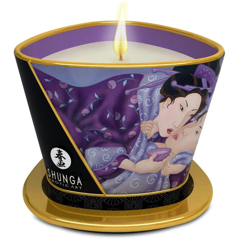SHUNGA Massage Candle Libido - Exotic Fruits - Extreme Toyz Singapore - https://extremetoyz.com.sg - Sex Toys and Lingerie Online Store - Bondage Gear / Vibrators / Electrosex Toys / Wireless Remote Control Vibes / Sexy Lingerie and Role Play / BDSM / Dungeon Furnitures / Dildos and Strap Ons &nbsp;/ Anal and Prostate Massagers / Anal Douche and Cleaning Aide / Delay Sprays and Gels / Lubricants and more...