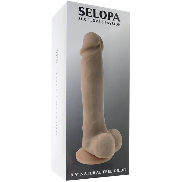 Selopa 6.5" Natural Feel Dildo - Light