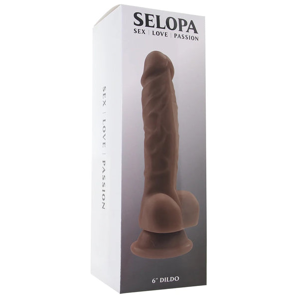 Selopa 6” Dildo - Dark