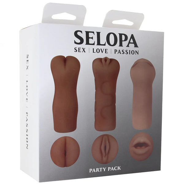 Selopa Party Pack Strokers - Dark