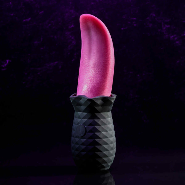 Selopa Tongue Teaser 10-Function  Rechargeable Vibrating & Flicking Vibrator