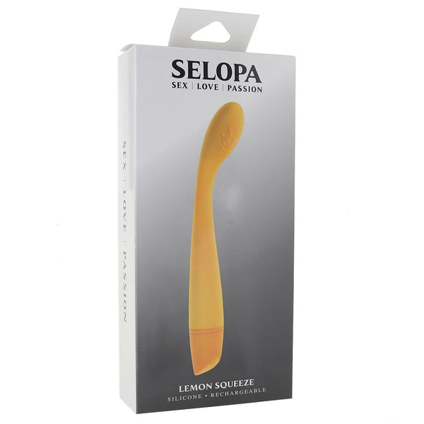 Selopa Lemon Squeeze 10-Function Rechargeable G-Spot Vibe