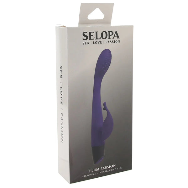 Selopa Plum Passion 10-Function Rechargeable Vibrator