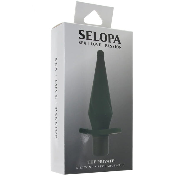 Selopa The Private 10-Function Rechargeable Anal Vibrating Plug