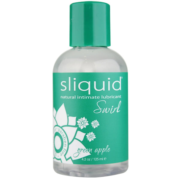 Naturals Swirl Green Apple Water-Based Lubricant  - 4.2 oz.