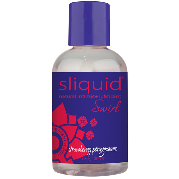Naturals Swirl Strawberry Pomegranate Water-Based Lubricant  - 4.2 oz.