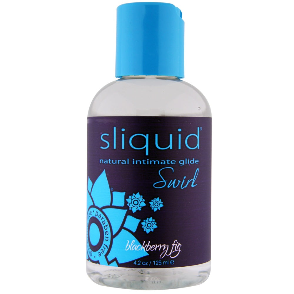 Naturals Swirl Blackberry Fig Water-Based Lubricant  - 4.2 oz.