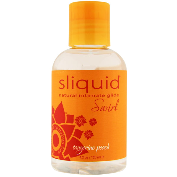Naturals Swirl Tangerine Peach Water-Based Lubricant  - 4.2 oz.