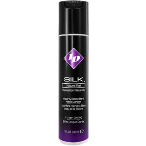 ID Lubricants SILK Water & Silicone Blend Hybrid Lubricant - 30ml - Extreme Toyz Singapore - https://extremetoyz.com.sg - Sex Toys and Lingerie Online Store - Bondage Gear / Vibrators / Electrosex Toys / Wireless Remote Control Vibes / Sexy Lingerie and Role Play / BDSM / Dungeon Furnitures / Dildos and Strap Ons  / Anal and Prostate Massagers / Anal Douche and Cleaning Aide / Delay Sprays and Gels / Lubricants and more...