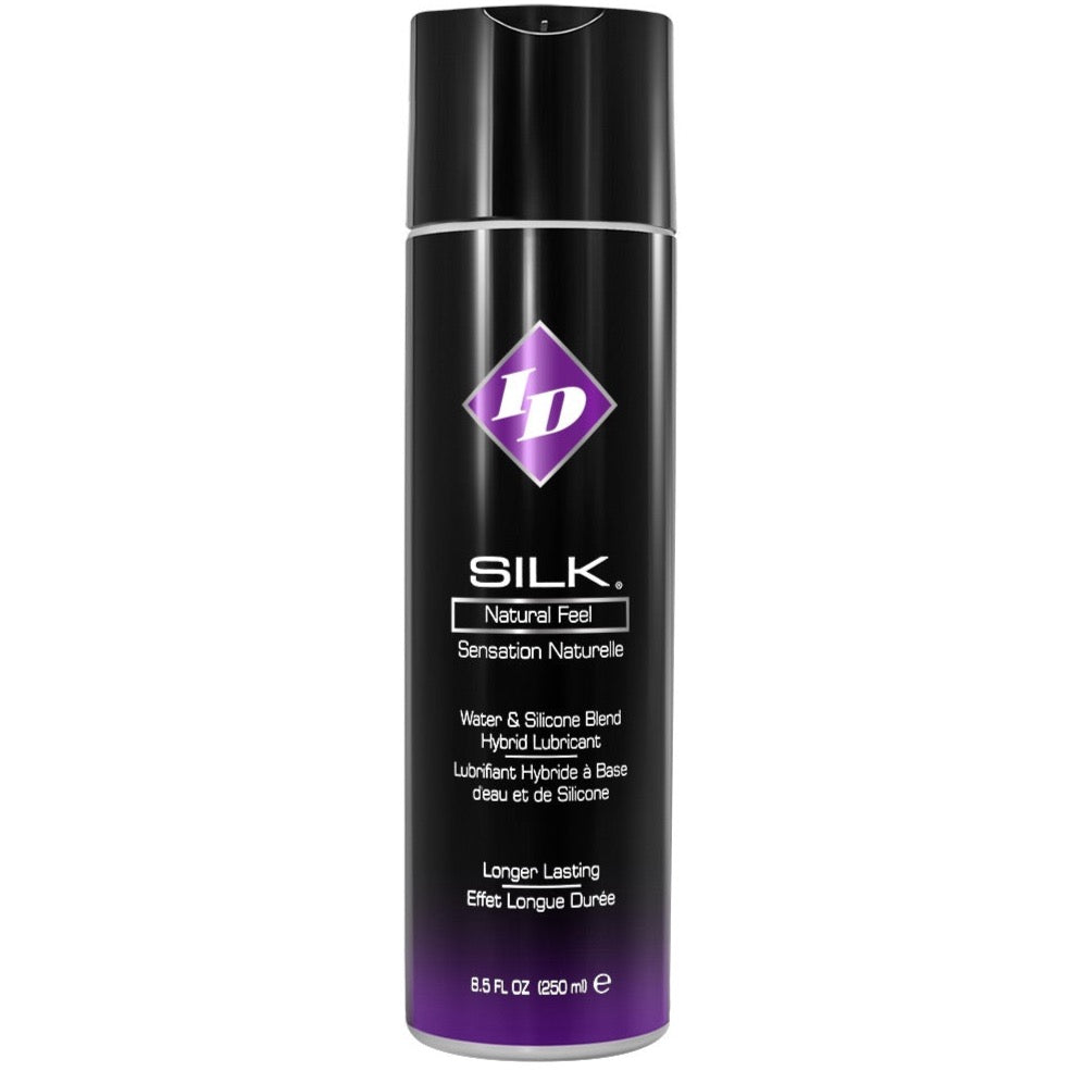 ID Lubricants SILK Water & Silicone Blend Hybrid Lubricant - 250ml - Extreme Toyz Singapore - https://extremetoyz.com.sg - Sex Toys and Lingerie Online Store - Bondage Gear / Vibrators / Electrosex Toys / Wireless Remote Control Vibes / Sexy Lingerie and Role Play / BDSM / Dungeon Furnitures / Dildos and Strap Ons  / Anal and Prostate Massagers / Anal Douche and Cleaning Aide / Delay Sprays and Gels / Lubricants and more...