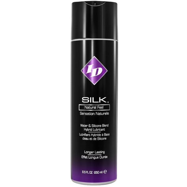 ID Lubricants SILK Water & Silicone Blend Hybrid Lubricant - 250ml - Extreme Toyz Singapore - https://extremetoyz.com.sg - Sex Toys and Lingerie Online Store - Bondage Gear / Vibrators / Electrosex Toys / Wireless Remote Control Vibes / Sexy Lingerie and Role Play / BDSM / Dungeon Furnitures / Dildos and Strap Ons  / Anal and Prostate Massagers / Anal Douche and Cleaning Aide / Delay Sprays and Gels / Lubricants and more...