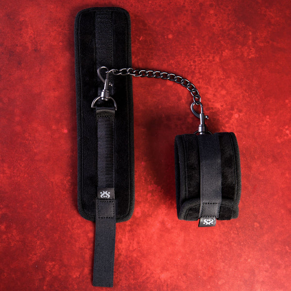 Legs Locked Padded Ankle Restraints