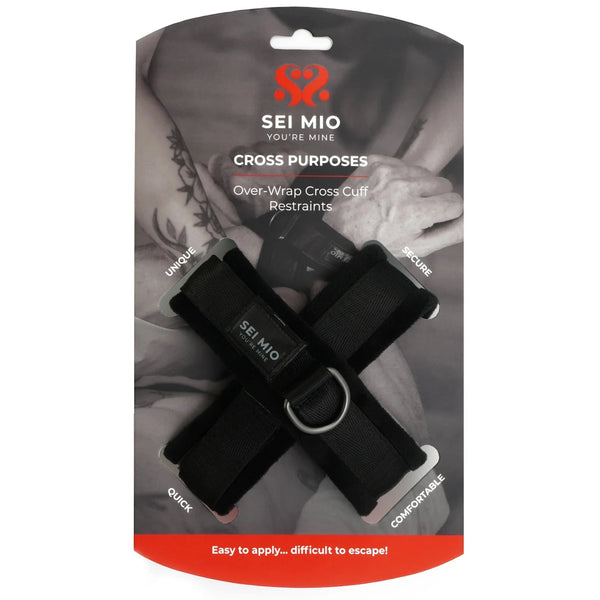 Cross Purposes Over-Wrap Cross Cuff Restraints