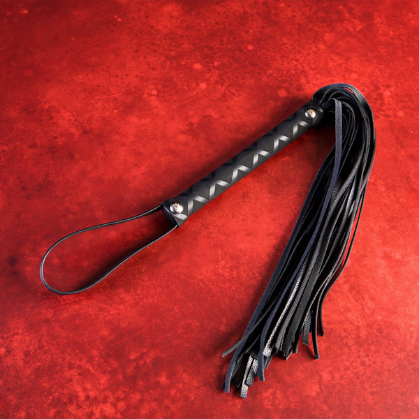 Primed For Punishment Faux Leather Flogger