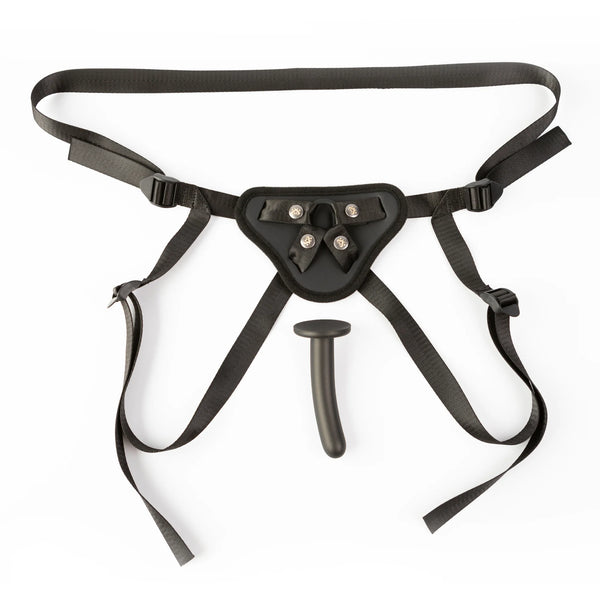 Perfectly Pegged Beginners Strap-On Harness with Dildo