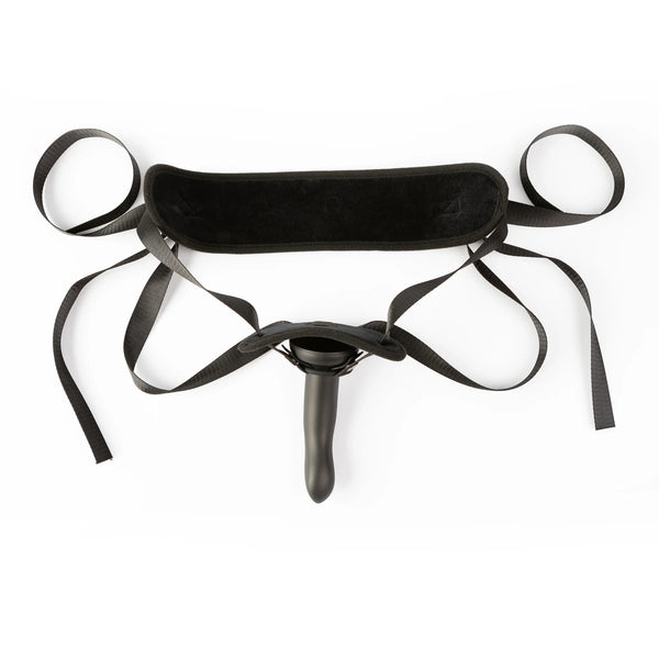 Cocked and Loaded Deluxe Strap-On Harness with Posable Dildo