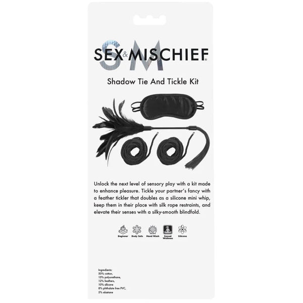 Sex & Mischief Shadow Tie and Tickle Kit