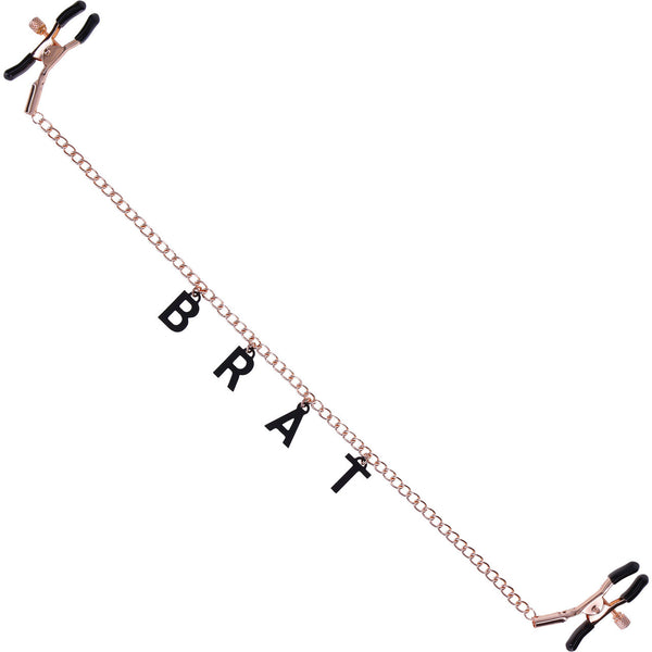 Sportsheets Sex & Mischief: Brat Charmed Nipple Clamps - Extreme Toyz Singapore - https://extremetoyz.com.sg - Sex Toys and Lingerie Online Store - Bondage Gear / Vibrators / Electrosex Toys / Wireless Remote Control Vibes / Sexy Lingerie and Role Play / BDSM / Dungeon Furnitures / Dildos and Strap Ons &nbsp;/ Anal and Prostate Massagers / Anal Douche and Cleaning Aide / Delay Sprays and Gels / Lubricants and more...