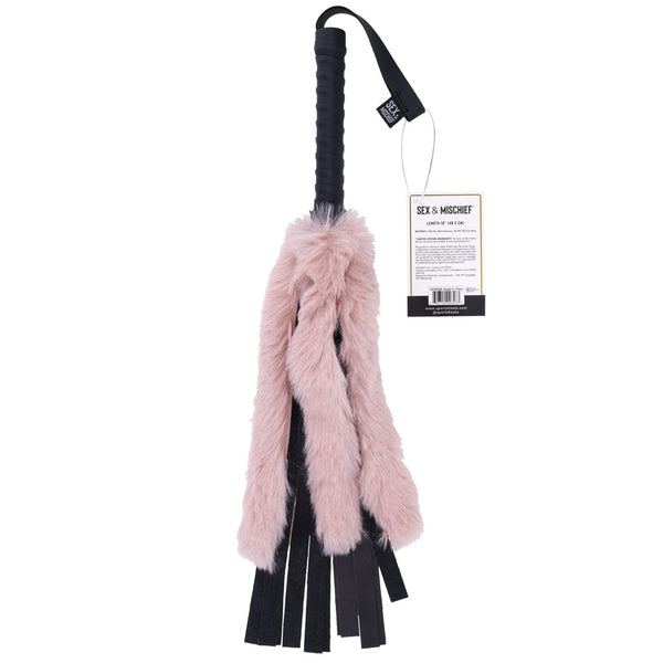 Sportsheets Sex & Mischief: Brat Faux Fur Flogger - Extreme Toyz Singapore - https://extremetoyz.com.sg - Sex Toys and Lingerie Online Store - Bondage Gear / Vibrators / Electrosex Toys / Wireless Remote Control Vibes / Sexy Lingerie and Role Play / BDSM / Dungeon Furnitures / Dildos and Strap Ons &nbsp;/ Anal and Prostate Massagers / Anal Douche and Cleaning Aide / Delay Sprays and Gels / Lubricants and more...