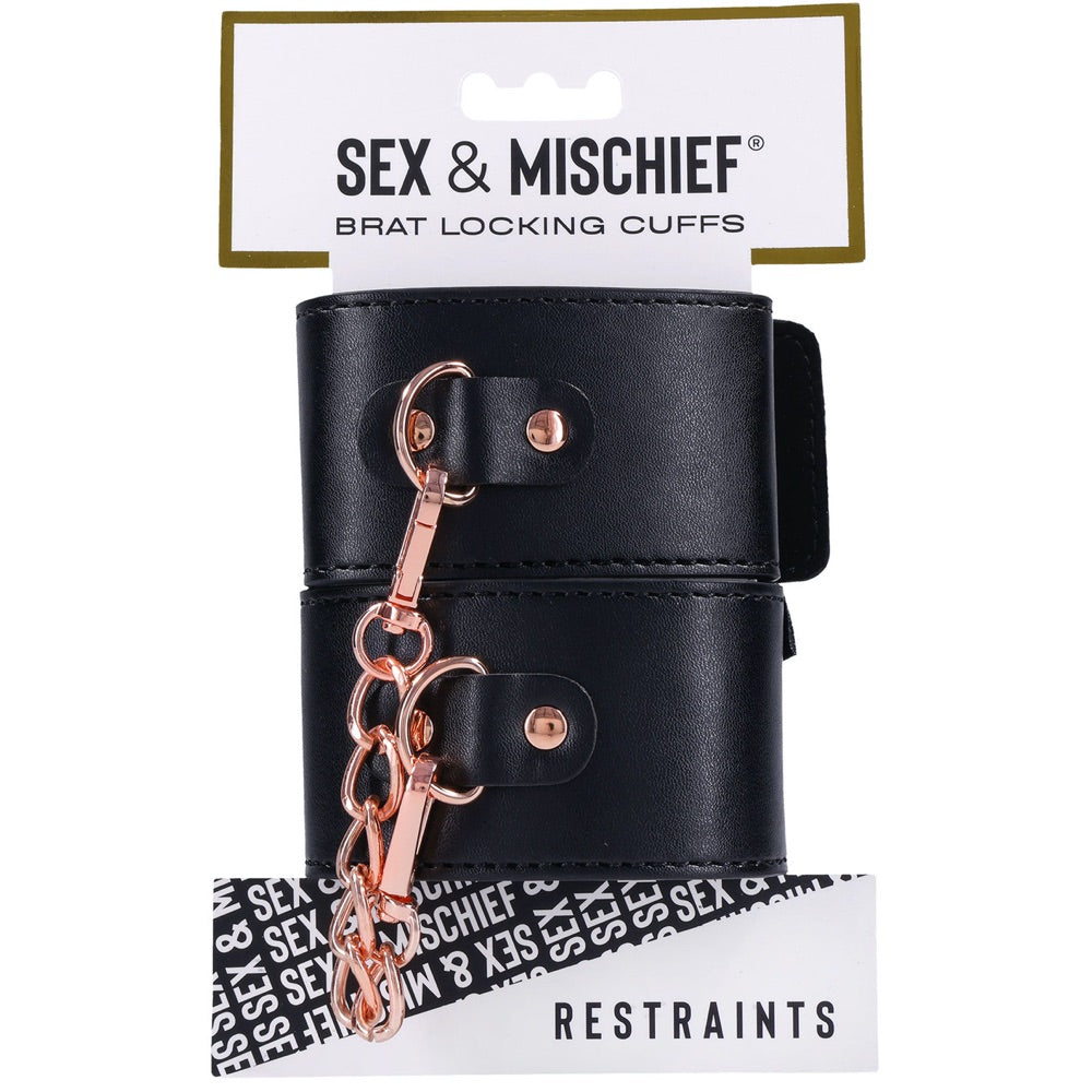 Sex & Mischief: Brat Locking Cuffs