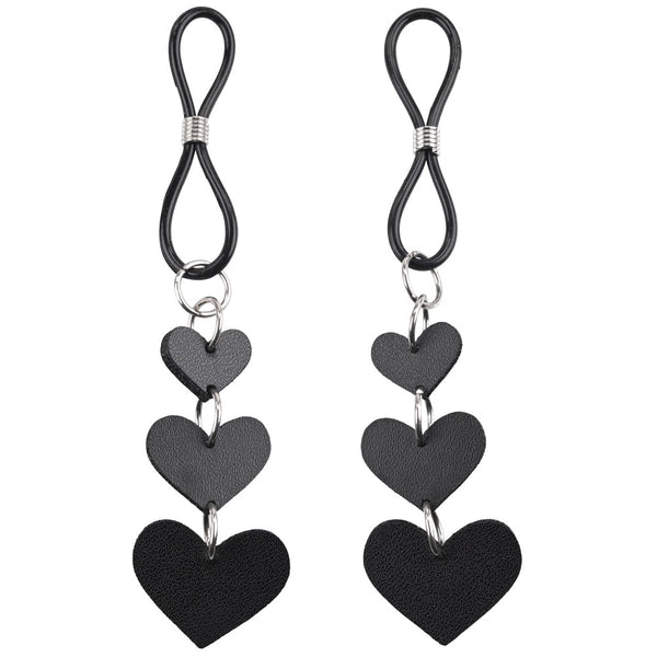 Sex & Mischief Heart Nipple Ties