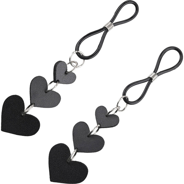 Sex & Mischief Heart Nipple Ties