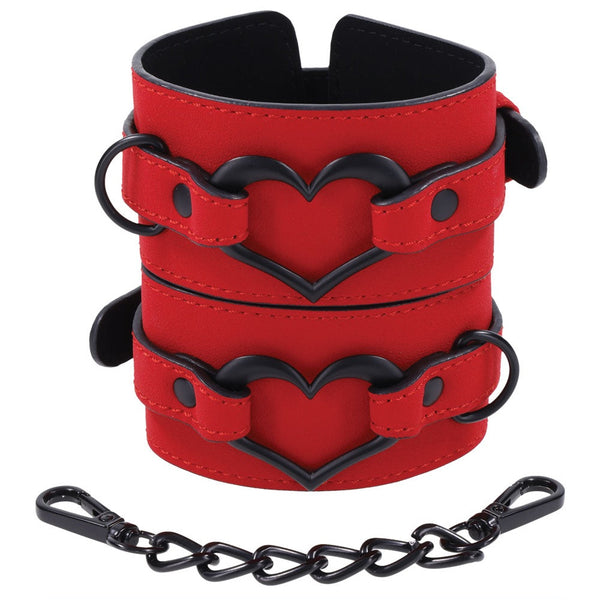 Sportsheets Sex & Mischief: Amor Handcuffs - Extreme Toyz Singapore - https://extremetoyz.com.sg - Sex Toys and Lingerie Online Store - Bondage Gear / Vibrators / Electrosex Toys / Wireless Remote Control Vibes / Sexy Lingerie and Role Play / BDSM / Dungeon Furnitures / Dildos and Strap Ons &nbsp;/ Anal and Prostate Massagers / Anal Douche and Cleaning Aide / Delay Sprays and Gels / Lubricants and more...