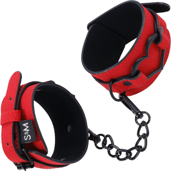 Sportsheets Sex & Mischief: Amor Handcuffs - Extreme Toyz Singapore - https://extremetoyz.com.sg - Sex Toys and Lingerie Online Store - Bondage Gear / Vibrators / Electrosex Toys / Wireless Remote Control Vibes / Sexy Lingerie and Role Play / BDSM / Dungeon Furnitures / Dildos and Strap Ons &nbsp;/ Anal and Prostate Massagers / Anal Douche and Cleaning Aide / Delay Sprays and Gels / Lubricants and more...