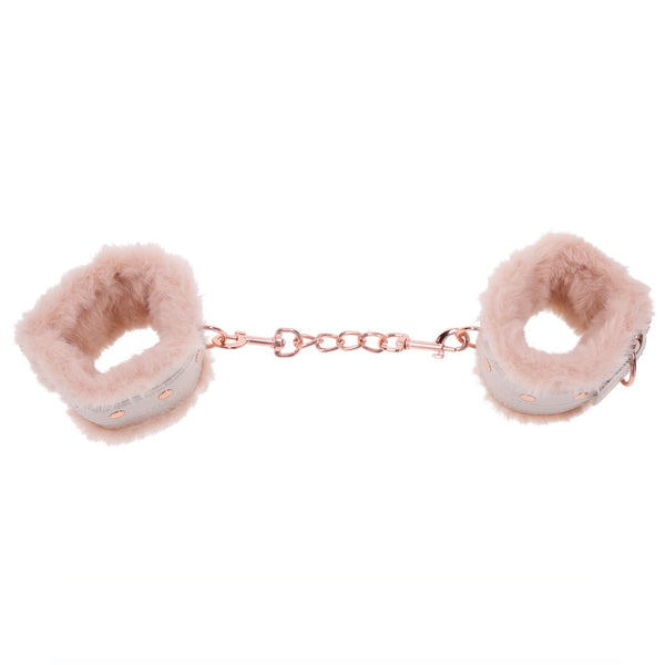 Sportsheets Sex & Mischief: Peaches ‘n CreaMe Fur Handcuffs - Extreme Toyz Singapore - https://extremetoyz.com.sg - Sex Toys and Lingerie Online Store - Bondage Gear / Vibrators / Electrosex Toys / Wireless Remote Control Vibes / Sexy Lingerie and Role Play / BDSM / Dungeon Furnitures / Dildos and Strap Ons &nbsp;/ Anal and Prostate Massagers / Anal Douche and Cleaning Aide / Delay Sprays and Gels / Lubricants and more...