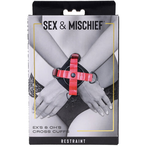 Sex & Mischief: Ex's & Oh's Cross Cuffs