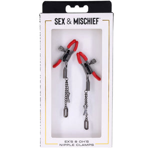 Sex & Mischief: Ex's & Oh's Nipple Clamps