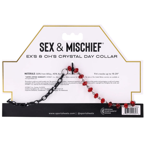 Sex & Mischief: Ex's & Oh's Crystal Day Collar