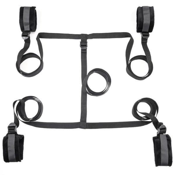 Sex & Mischief Bed Bondage Restraint Kit