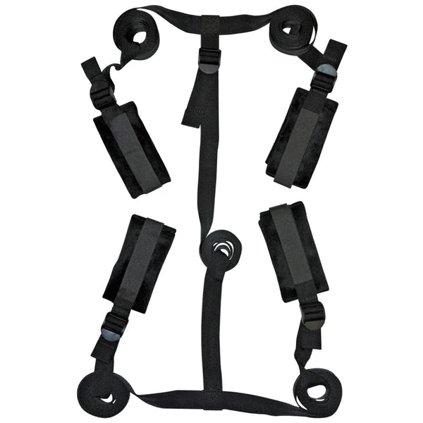 Sex & Mischief Bed Bondage Restraint Kit