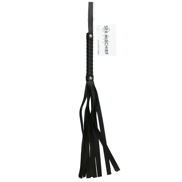Sex & Mischief Faux Leather Flogger