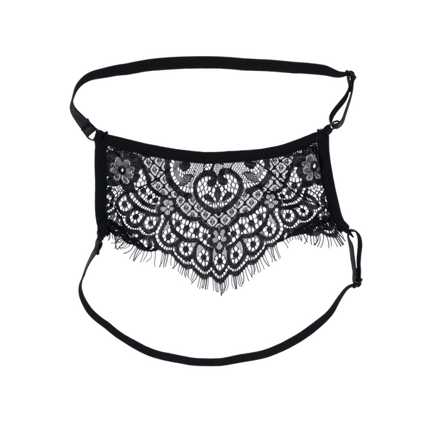 Sex & Mischief: Lace Collection Veiled Vision Lace Blindfold