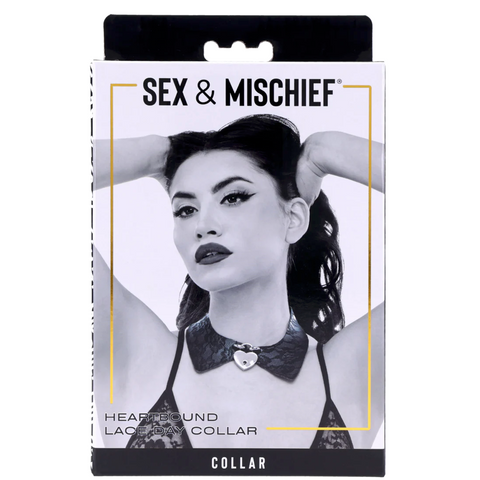 Sex & Mischief: Lace Collection Heartbound Lace Day Collar