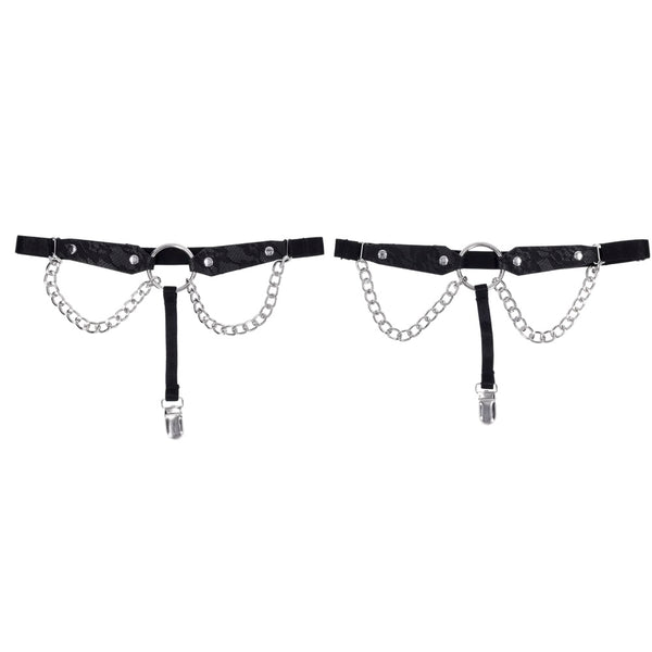 Sex & Mischief: Lace Collection Chain Lace Garters