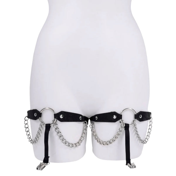 Sex & Mischief: Lace Collection Chain Lace Garters