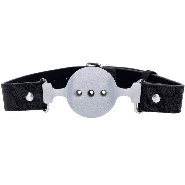 Sex & Mischief: Lace Collection Lace Silicone Breathable Ball Gag