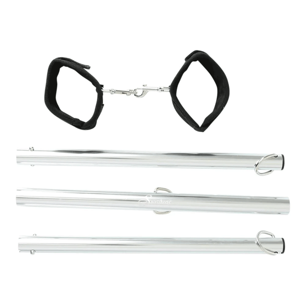 Sportsheets Expandable Spreader Bar & Cuffs Set  - Extreme Toyz Singapore - https://extremetoyz.com.sg - Sex Toys and Lingerie Online Store - Bondage Gear / Vibrators / Electrosex Toys / Wireless Remote Control Vibes / Sexy Lingerie and Role Play / BDSM / Dungeon Furnitures / Dildos and Strap Ons  / Anal and Prostate Massagers / Anal Douche and Cleaning Aide / Delay Sprays and Gels / Lubricants and more...