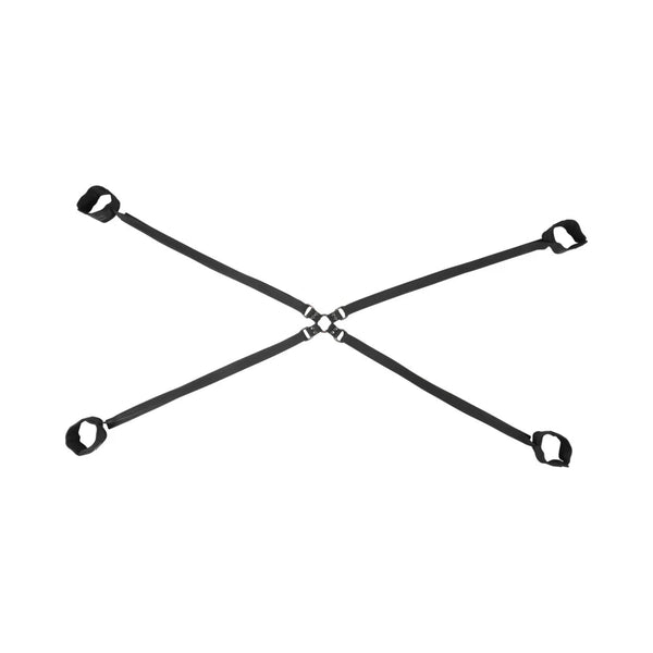 Sex & Mischief: Velvet Noir Adjustable Hog Tie & Cuff Set