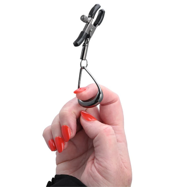 Sex & Mischief: Velvet Noir Tuggable Nipple Clamps