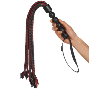 Sportsheets Saffron Braided Flogger - Extreme Toyz Singapore - https://extremetoyz.com.sg - Sex Toys and Lingerie Online Store