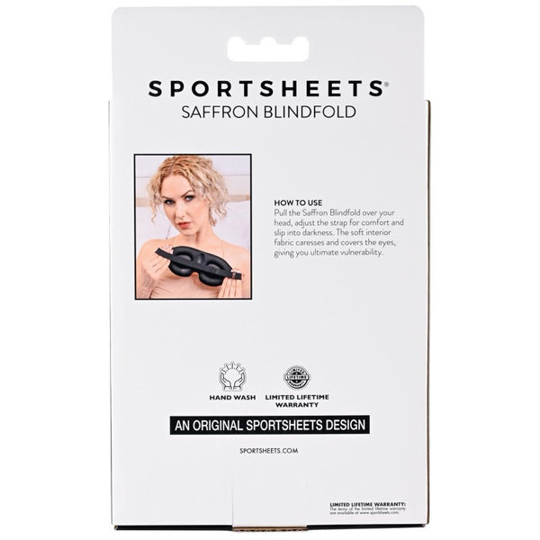 Sportsheets Saffron Blindfold - Extreme Toyz Singapore - https://extremetoyz.com.sg - Sex Toys and Lingerie Online Store - Bondage Gear / Vibrators / Electrosex Toys / Wireless Remote Control Vibes / Sexy Lingerie and Role Play / BDSM / Dungeon Furnitures / Dildos and Strap Ons &nbsp;/ Anal and Prostate Massagers / Anal Douche and Cleaning Aide / Delay Sprays and Gels / Lubricants and more...