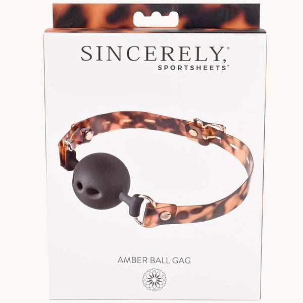 Sincerely Amber Ball Gag