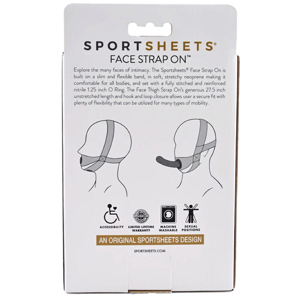 Sportsheets Face Strap-On Harness - Extreme Toyz Singapore - https://extremetoyz.com.sg - Sex Toys and Lingerie Online Store - Bondage Gear / Vibrators / Electrosex Toys / Wireless Remote Control Vibes / Sexy Lingerie and Role Play / BDSM / Dungeon Furnitures / Dildos and Strap Ons  / Anal and Prostate Massagers / Anal Douche and Cleaning Aide / Delay Sprays and Gels / Lubricants and more...