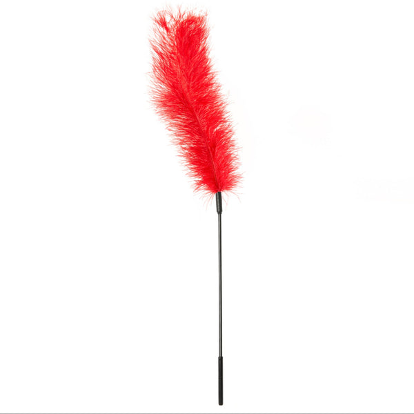 Ostrich Tickler - Red